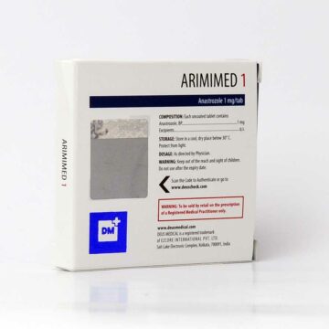 Arimimed 1mg – Anastrozole – Deus Medical - Image 2