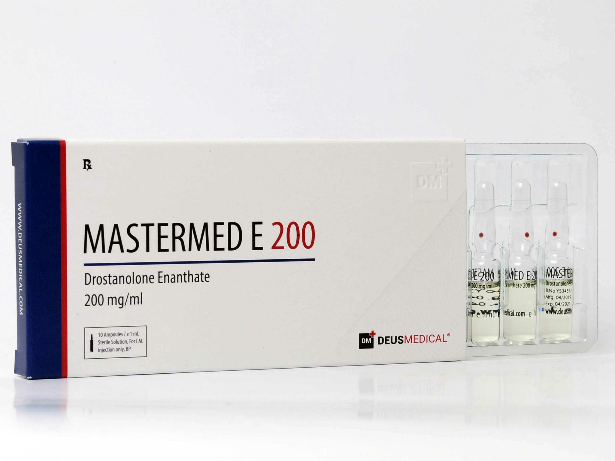 Mastermed E 200mg – Drostanolone Enanthate – Deus Medical - Image 3