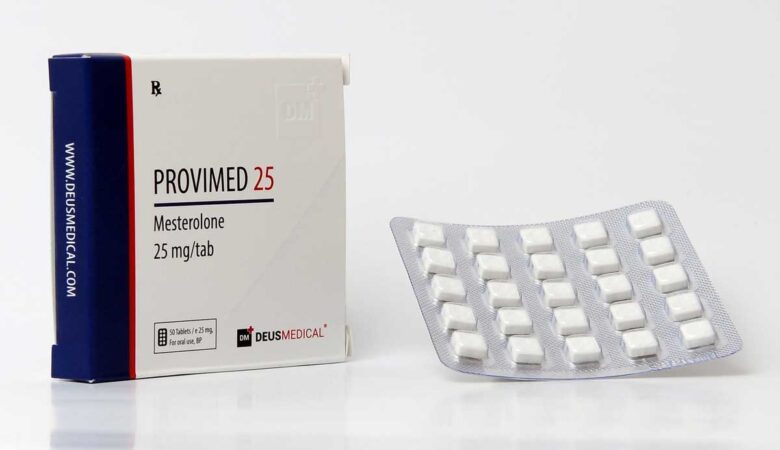 Provimed 25mg – Mesterolone – Deus Medical