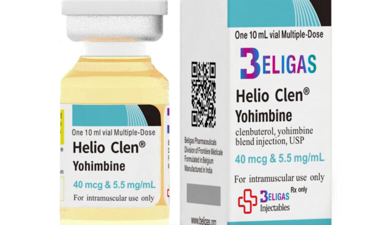 Helio Clen® Yohimbine Clenbuterol 40mcg, Yohimbine 5.5mg, 40mcg & 5.5mg