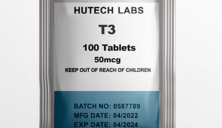T3 50mcg *100tabs – Hutech Labs