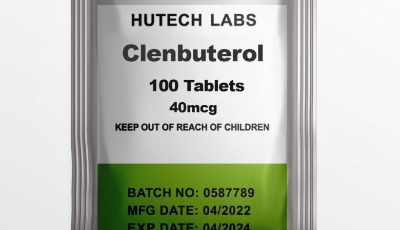 Clenbuterol 40 mcg *100tabs – Hutech Labs