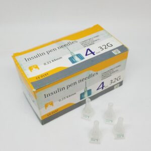 Insulin Needle Compatinle Pens: Novo, Lilly, Sanofi Avents, Ypsomed 4mm